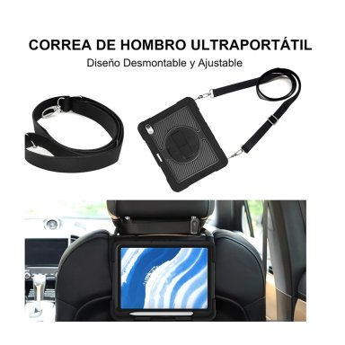 FUNDA ARMADURA ANTIGOLPE 360 PARA IPAD AIR 11 M4 2026 - 5