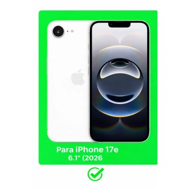 CARCASA FUNDA LAMINA DE CLEAR COMPATIBLE CON IPHONE 17E FUCSIA - 4