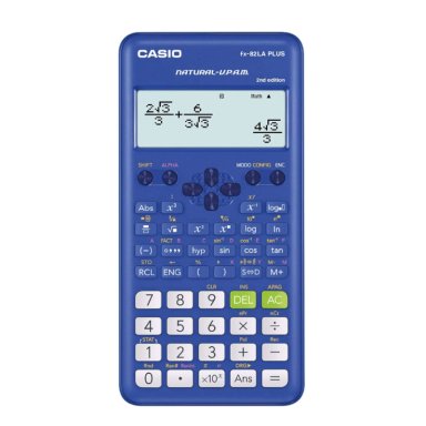 CALCULADORA CIENTIFICA CASIO FX-82LA PLUS 252 FUNCIONES AZUL - 1
