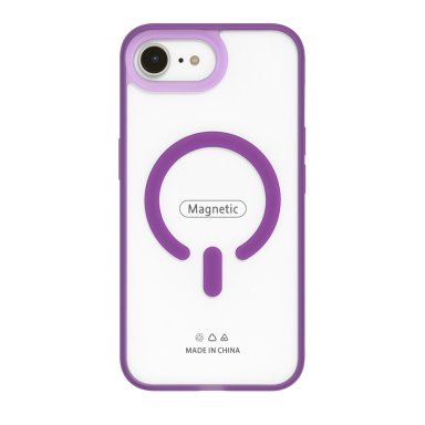 CARCASA MATTE COMPATIBLE CON IPHONE 17E MAGSAFE LILA - 1