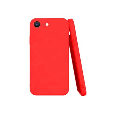 CARCASA LAMINA DE VIDRIO COMPATIBLE CON IPHONE 17E ROJO - 1