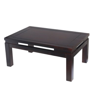 MESA DE CENTRO FLORENCIA COLOR MADERA CHOCOLATE - 2