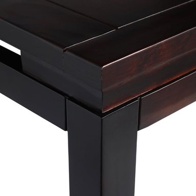 MESA DE CENTRO FLORENCIA COLOR MADERA CHOCOLATE - 3