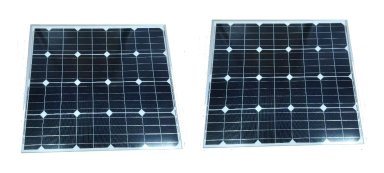 PACK OFERTA X2 PANELES SOLARES C/U 75 W TOTAL 150 W - 1