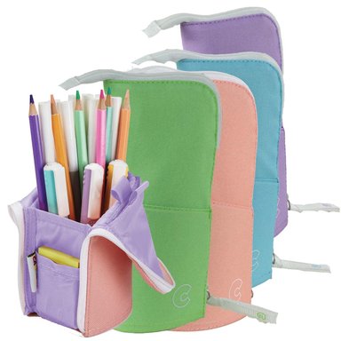 ESTUCHE PARA LAPICES CARIOCA KIMONO PASTEL SURTIDOS (1UND) - 1