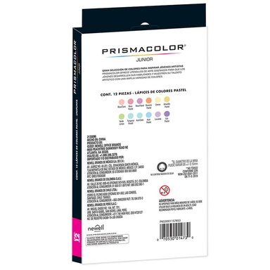 PRISMACOLOR JUNIOR 12 LAPICES PASTEL - 2