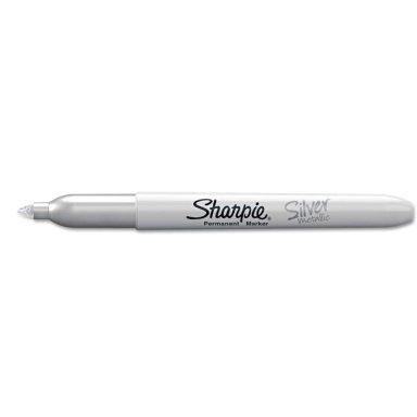 MARCADORES SHARPIE PUNTA FINA  PLATA - 2