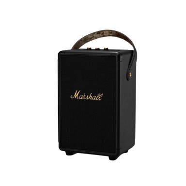 PARLANTE BLUETOOTH MARSHALL PORTATIL TUFTON BLACK AND BRASS - 1