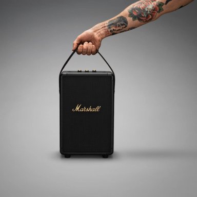 PARLANTE BLUETOOTH MARSHALL PORTATIL TUFTON BLACK AND BRASS - 8