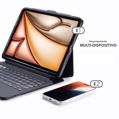 TECLADO CON FUNDA PRO KEYS 2 PARA IPAD AIR 13 (M2, M3) ES - 9