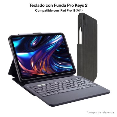 TECLADO CON FUNDA PRO KEYS 2 PARA IPAD PRO 11 (M4) ES - 2