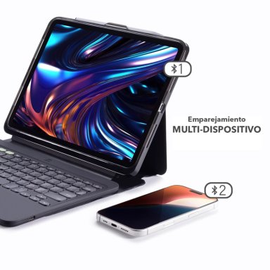 TECLADO CON FUNDA PRO KEYS 2 PARA IPAD PRO 11 (M4) ES - 9