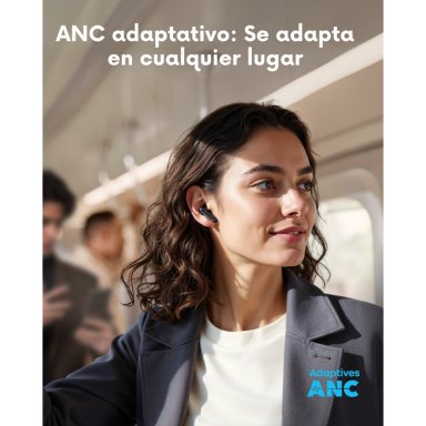 AUDIFONOS TWS P41I NC CON POWER BANK SOUNDCORE NEGRO - 8