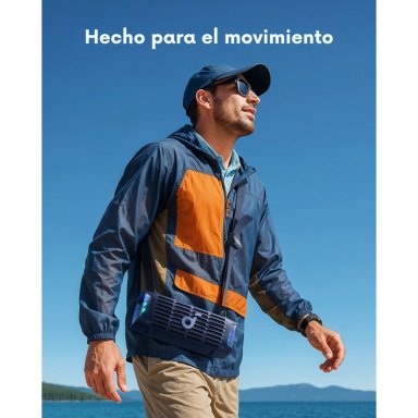 PARLANTE PORTATIL BOOM 3I SOUNDCORE WATERPROOF AZUL - 6