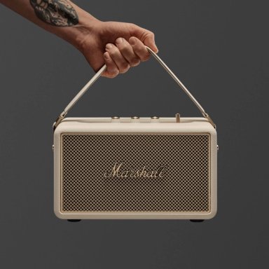 PARLANTE BLUETOOTH PORTATIL MARSHALL KILBURN III CREMA - 6