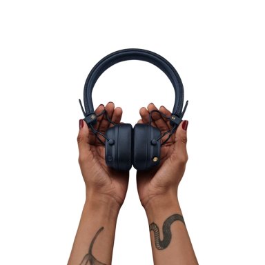 AUDIFONOS BLUETOOTH ON EAR MARSHALL MAJOR V AZUL MEDIANOCHE - 5