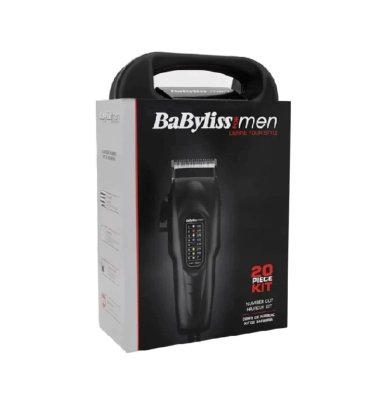 MÁQUINA AFEITADORA INALÁMBRICO BABYLISS KIT CLIPPER 20 PIEZAS - 4