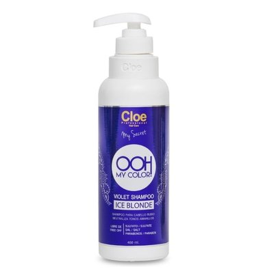 SHAMPOO OOH MY COLOR VIOLET ICE BLONDE CLOE 400ML - 1