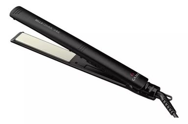 PLANCHA ALISADORA BELLA CERAMIC SHINE ION 230° NEGRA GAMA - 1