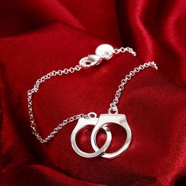 PULSERA TODOJOYAS ESPOSAS PLATEADA PLATA - 4
