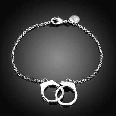PULSERA TODOJOYAS ESPOSAS PLATEADA PLATA - 5