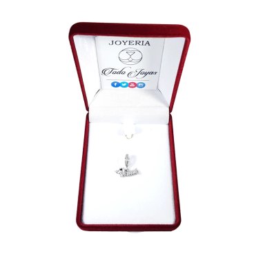 CHARM DIJE PLATA 925 MINI PERRO DACHSHUND - 2