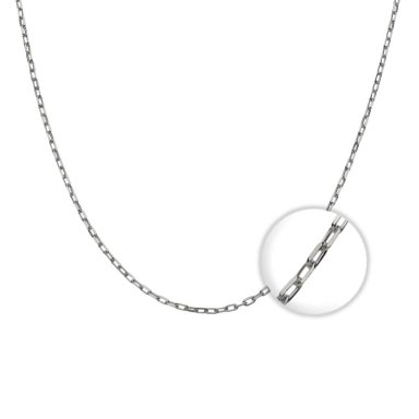 CADENA TODOJOYAS TRADICIONAL PLATA 925 1MM 50CM - 1