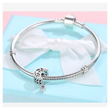 CHARM DIJE PLATA 925 LUNA ESTRELLA - 5