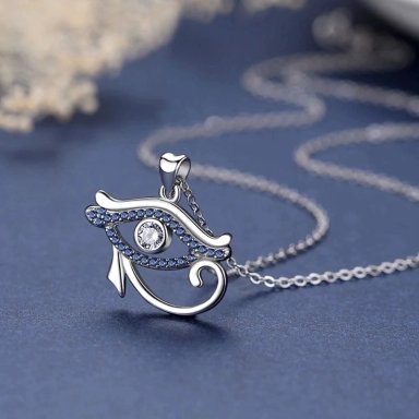 COLLAR TODOJOYAS PLATA 925 OJO DE HORUS - 4