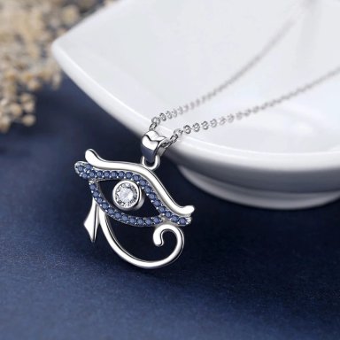 COLLAR TODOJOYAS PLATA 925 OJO DE HORUS - 6