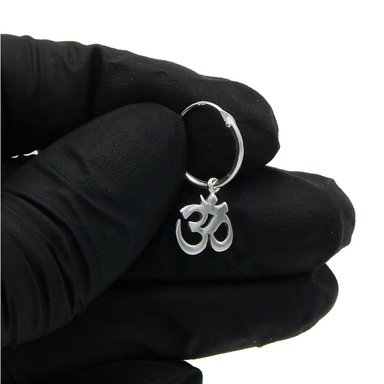 AROS TODOJOYAS PLATA 925 ARGOLLA OM 3O YOGA - 3