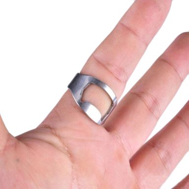 ANILLO ABRIDOR BOTELLAS CERVEZAS ACERO - 3