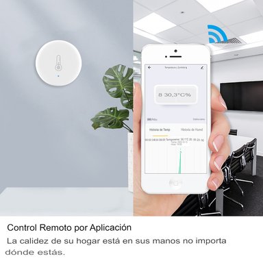 SENSOR DE TEMPERATURA Y HUMEDAD ZIGBEE - 6