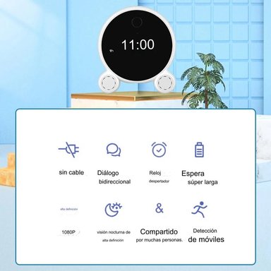 RELOJ  CÁMARA TUYA SMARTLIFE CON WIFI - 7