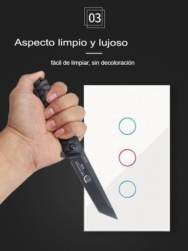 INTERRUPTOR INTELIGENTE DOMUSMART BLANCO 1 CANAL - 8
