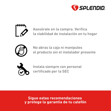 CALEFON SPLENDID GAS LICUADO 10L IONIZADO - 8