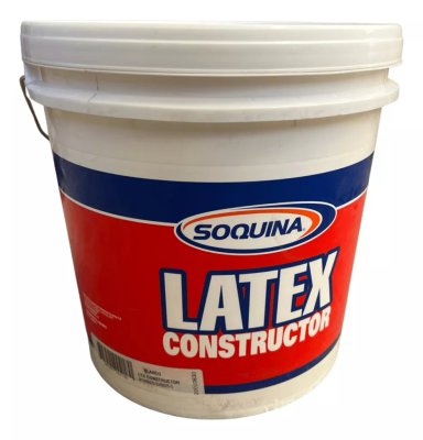 TINETA SOQUINA PINTURA LATEX CONSTRUCTOR BLANCO - 2