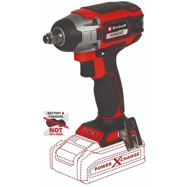 LLAVE IMPACTO EINHELL IMPAXXO 18/230 18V SIN BAT NI CARG - 1