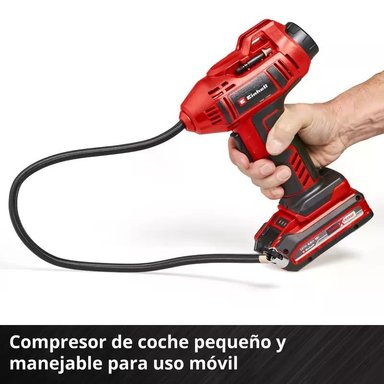 COMPRESOR INALAMBRICO EINHELL PARA VEHICULO CE-CC 18-LI SOLO - 7