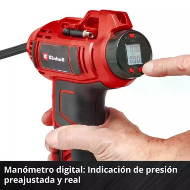 COMPRESOR INALAMBRICO EINHELL PARA VEHICULO CE-CC 18-LI SOLO - 8