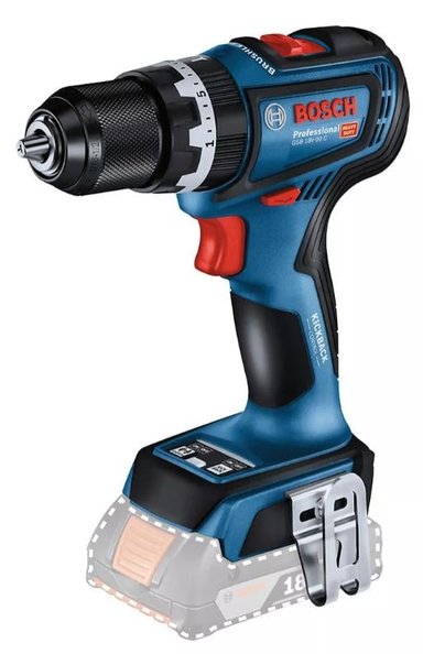 PACK TALADRO BOSCH 18V INALÁMBRICO GSB90C + ESMERIL GWS180LI - 4