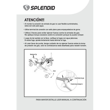 CALEFON SPLENDID GAS LICUADO 5L IONIZADO - 5