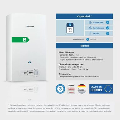 CALEFON JUNKERS CHISPERO G.N. 11 L. W11-2 P23 - 5