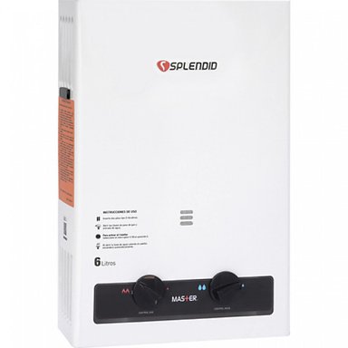 CALEFON SPLENDID GAS LICUADO 6L IONIZADO - 1