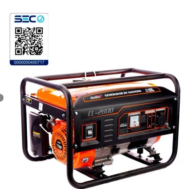 GENERADOR REDBO CL-2800 PARTIDA MANUAL  2800W - 5