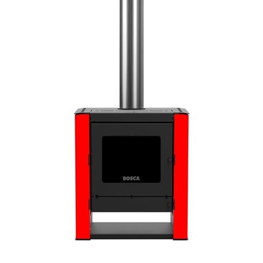 CALEFACTOR BOSCA A LEÑA GOLD 500 ROJO BV - 6