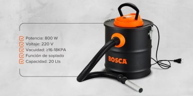 ASPIRADORA BOSCA 1000W CENIZAS AVC1811 / 20L - 4