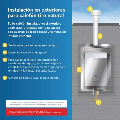 CALEFON JUNKERS GL 5 L IONIZADO HYDROBASE 1500 - 6
