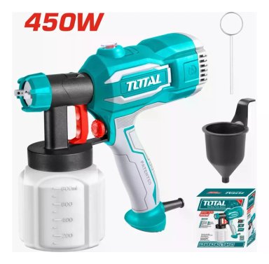 PISTOLA DE PINTAR ELEC 800ML 450W TOTAL TT35067 - 2