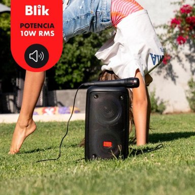 PARLANTE BT KARAOKE BLIK VOICE 3 C/MICROF - 2